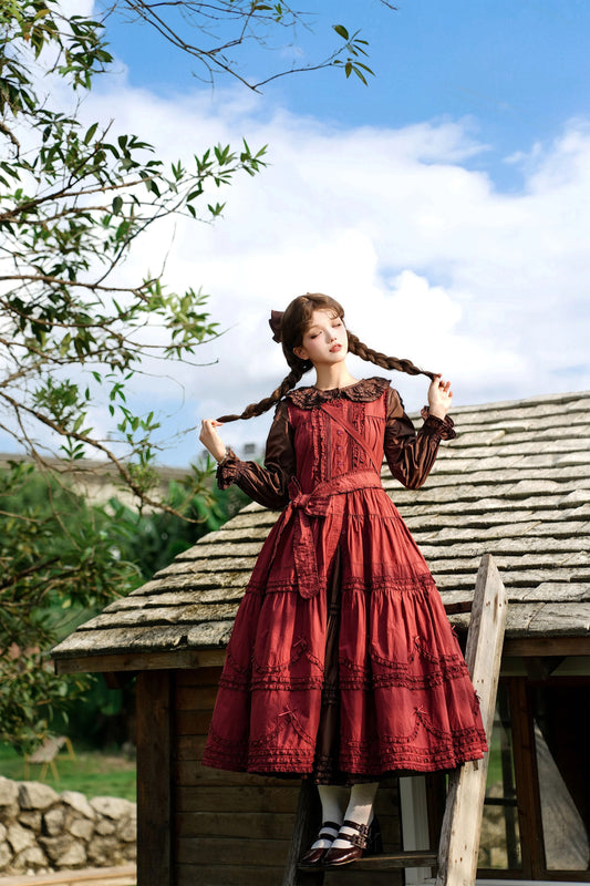 【受注予約~10/27】Warm Sun Palette スカート【暖屿洋装】