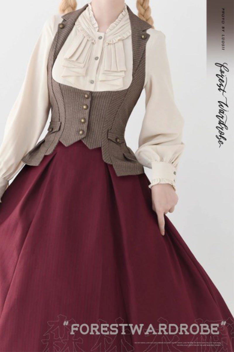 Forest Log ハイウエストスカート【Forest Wardrobe】