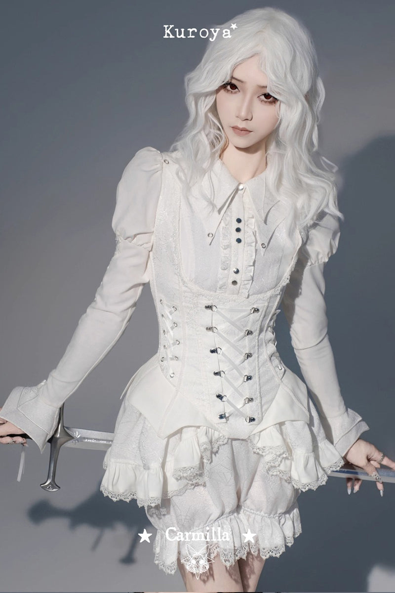 【受注予約~11/19】Camilla スカート・ドロワーズ【Kuroya】