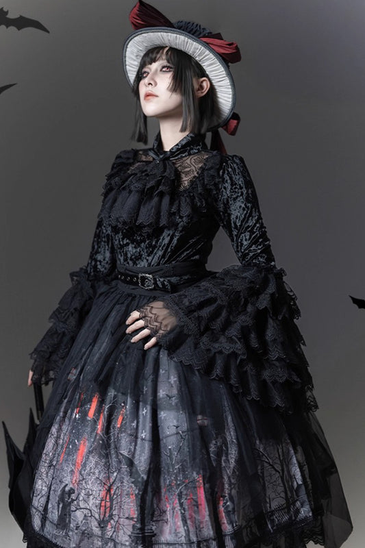 【受注予約~11/13】Bloodthirsty 2.0 スカート・トップス【物語者】