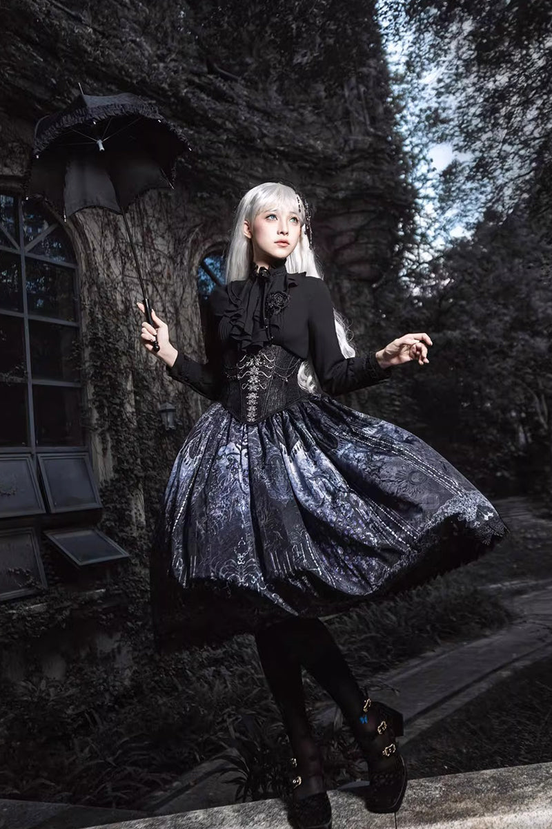 【受注予約~11/20】Butterfly Bone スカート【SUSIN】