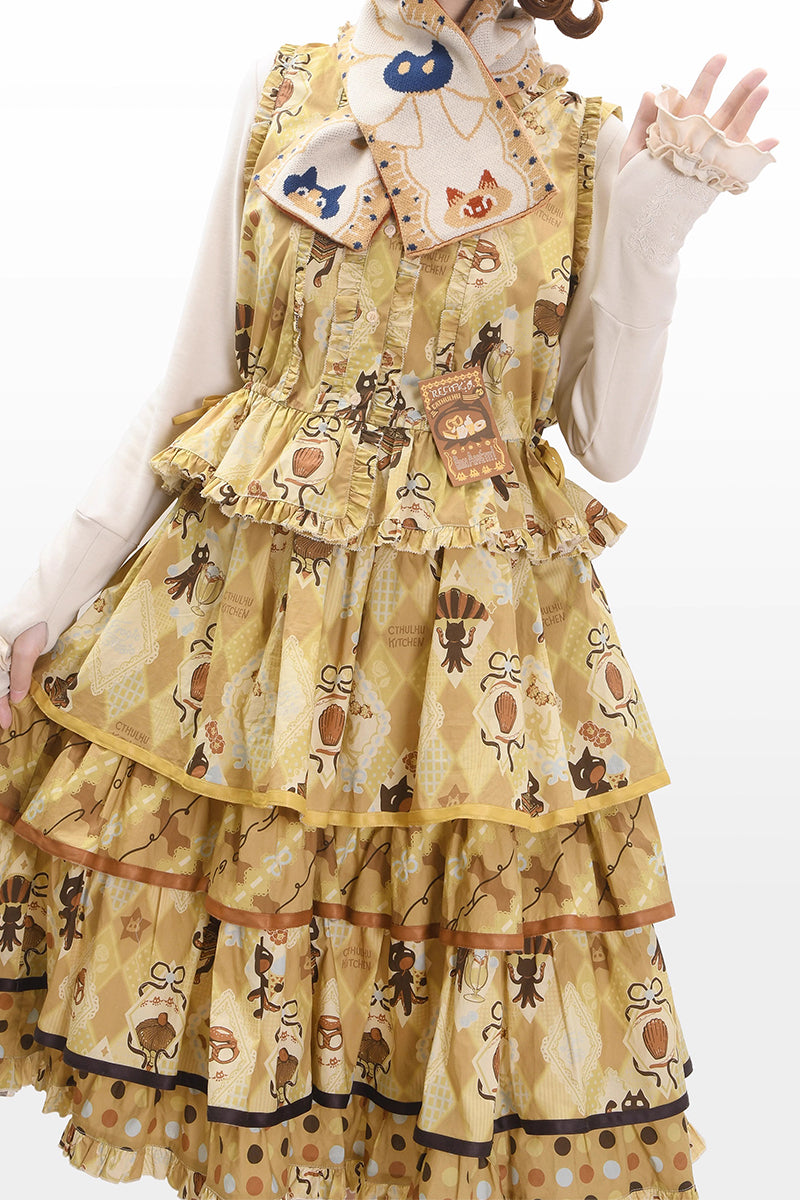 Cat Afternoon Tea スカート【FrogicStudio】