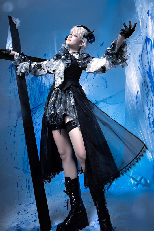 【受注予約~12/10】Horrible Wonderland スカート【Lilith House】