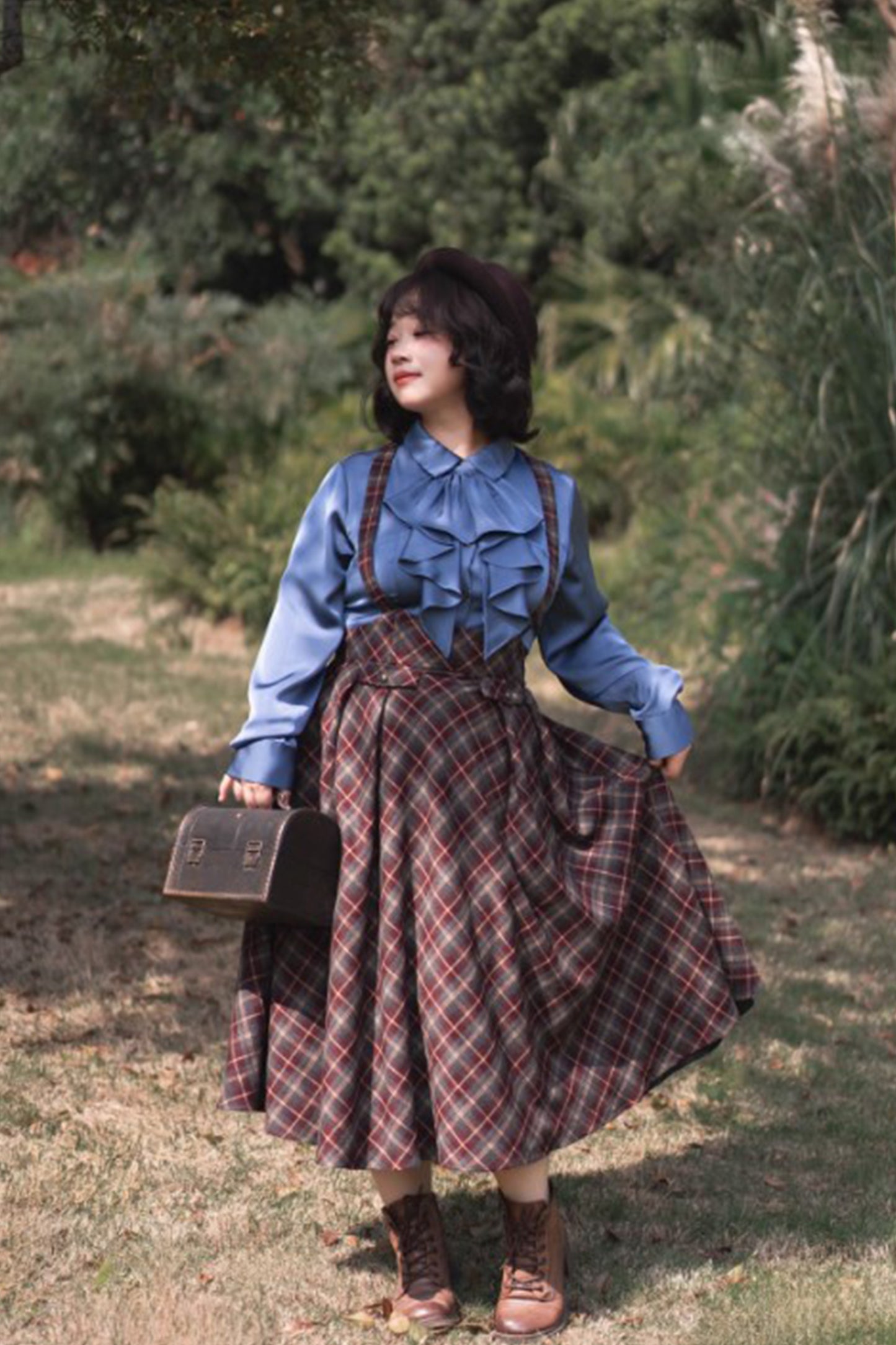 Forest Beat サスペンダースカート【Forest Wardrobe】