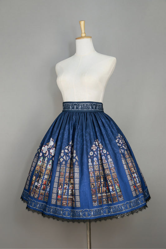 【受注予約~12/18】Immortals スカート(ギャザー)【AcyutHorizon】