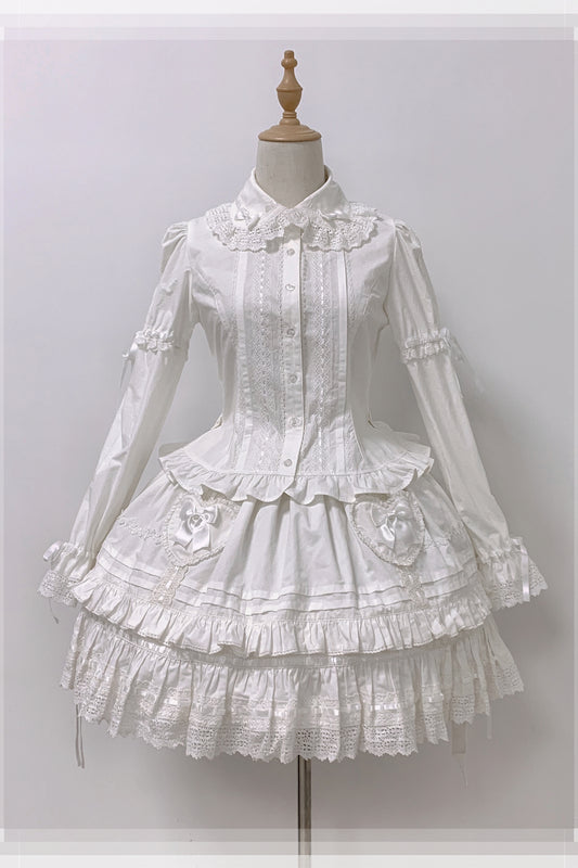 【受注予約~1/7】Rabbit's Wish スカート【Rose And Neverland】