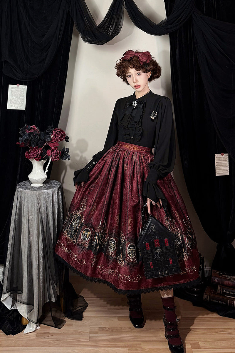 【受注予約~1/18】Blood Night Lamplighter スカート【Miss Cube】