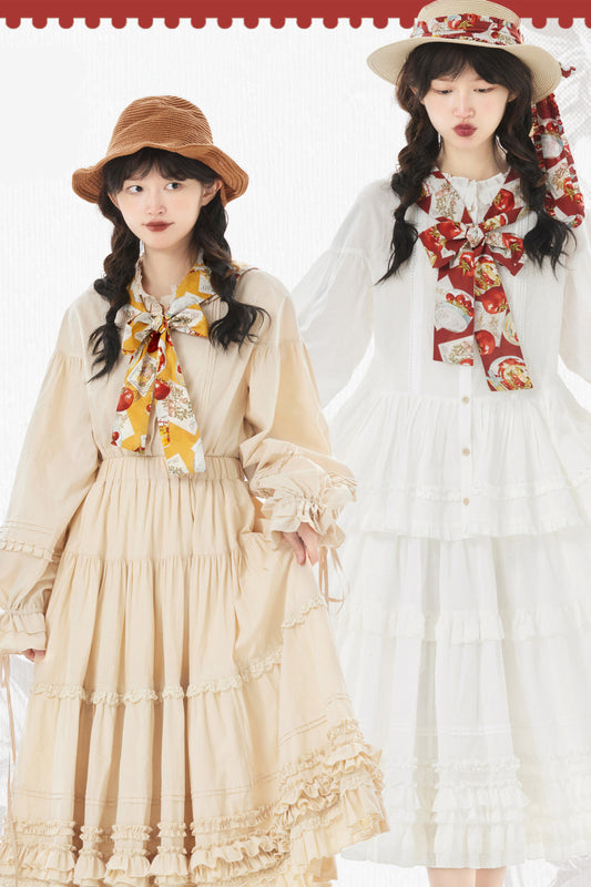 【受注予約~2/18】Bunol Farm スカート【BacioBouquet】