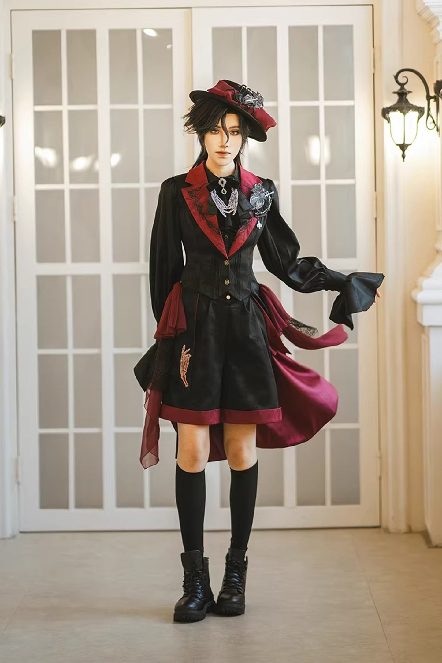 【受注予約~2/24】Returning on a Moonlit Night パンツ【Miss Point】