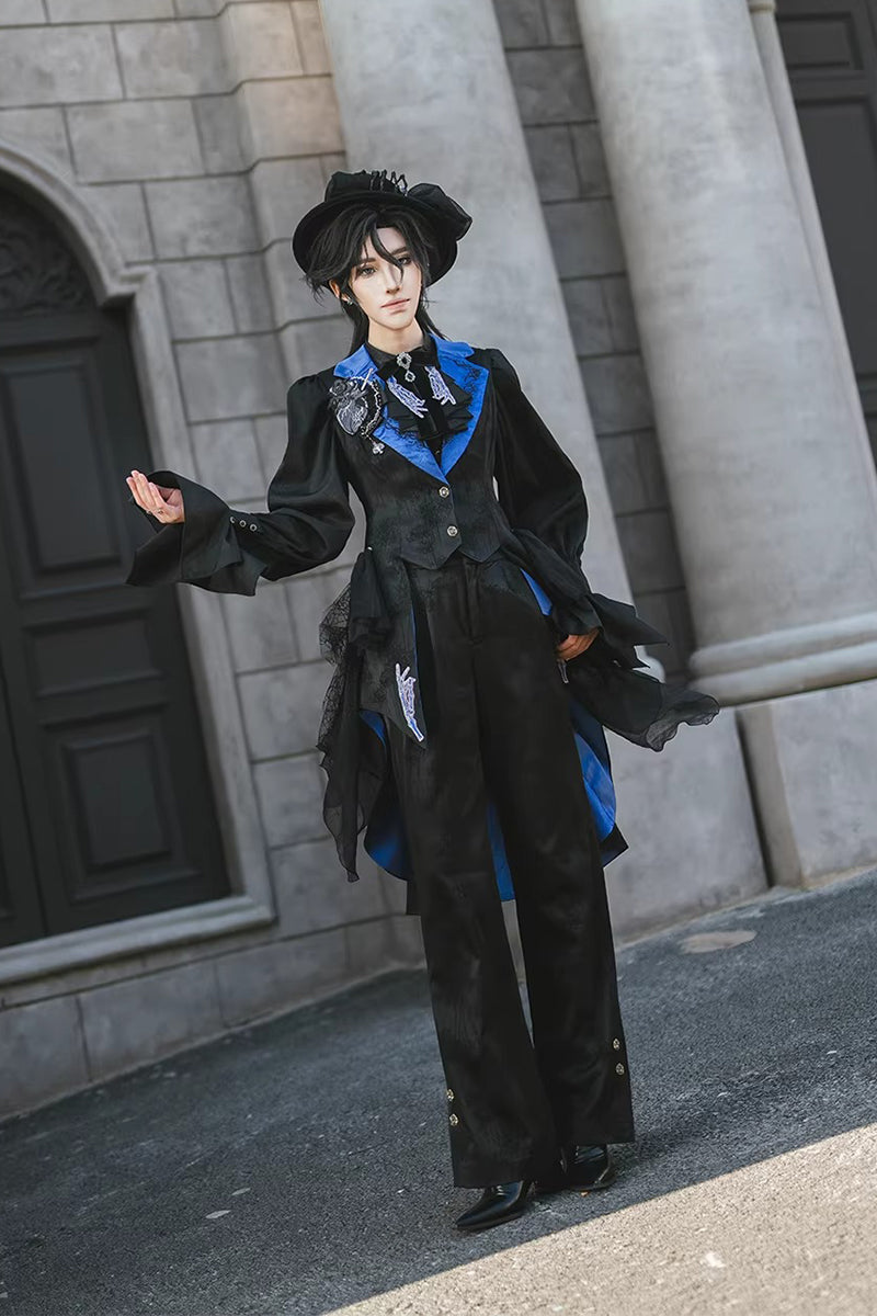 【受注予約~2/24】Returning on a Moonlit Night パンツ【Miss Point】