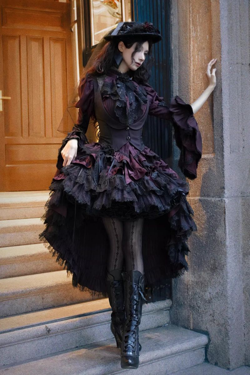 【受注予約~3/16】Eulogy of Victoria スカート【莉莉子】