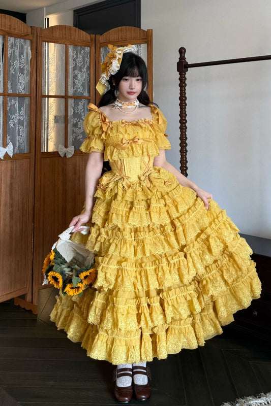 【受注予約~3/29】宝石薔薇花嫁 スカート【Sweet Wood】