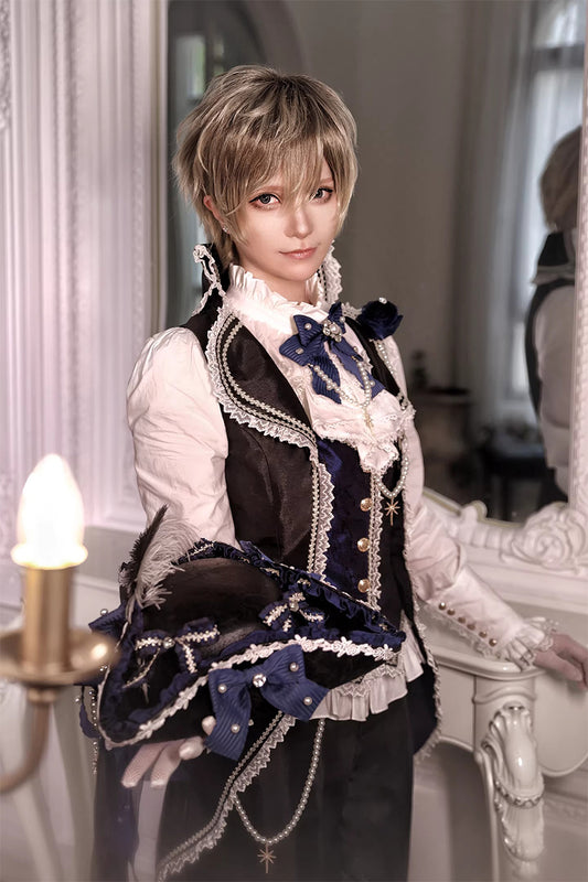 【受注予約~4/8】Le Bal des Etoiles ベスト・ブラウス・パンツ・フルセット【Henrietta】