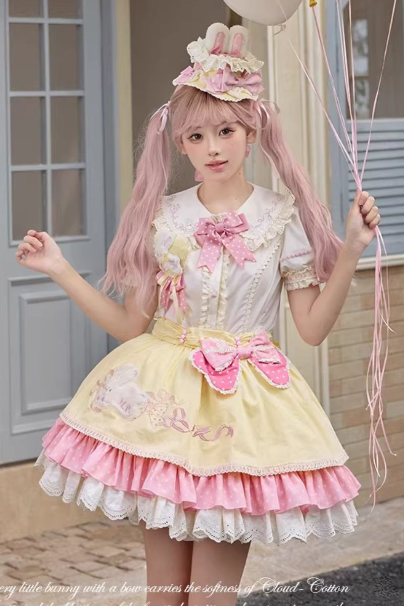 エペティス　epetice ロングスカート　ピンク　L ヂェン先生の日常着｜薄地ロングスカート コーラルピンク