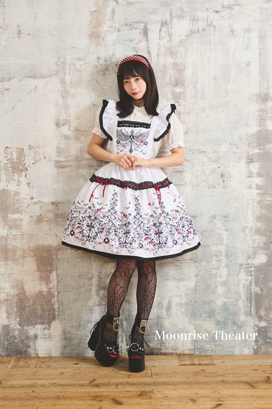 【受注予約~8/31】「月華堕天」エプロンスカート【Moonrise Theater】