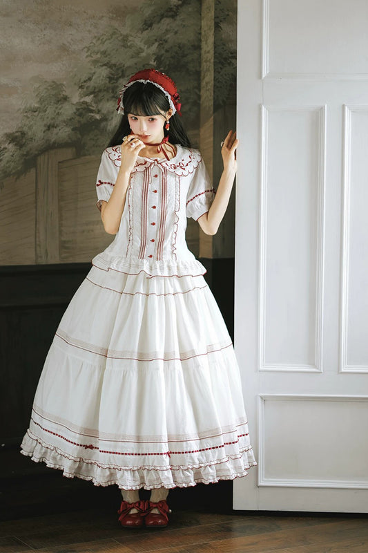 【受注予約~7/23】Orchard of the Four Seasons スカート【Miss Point】