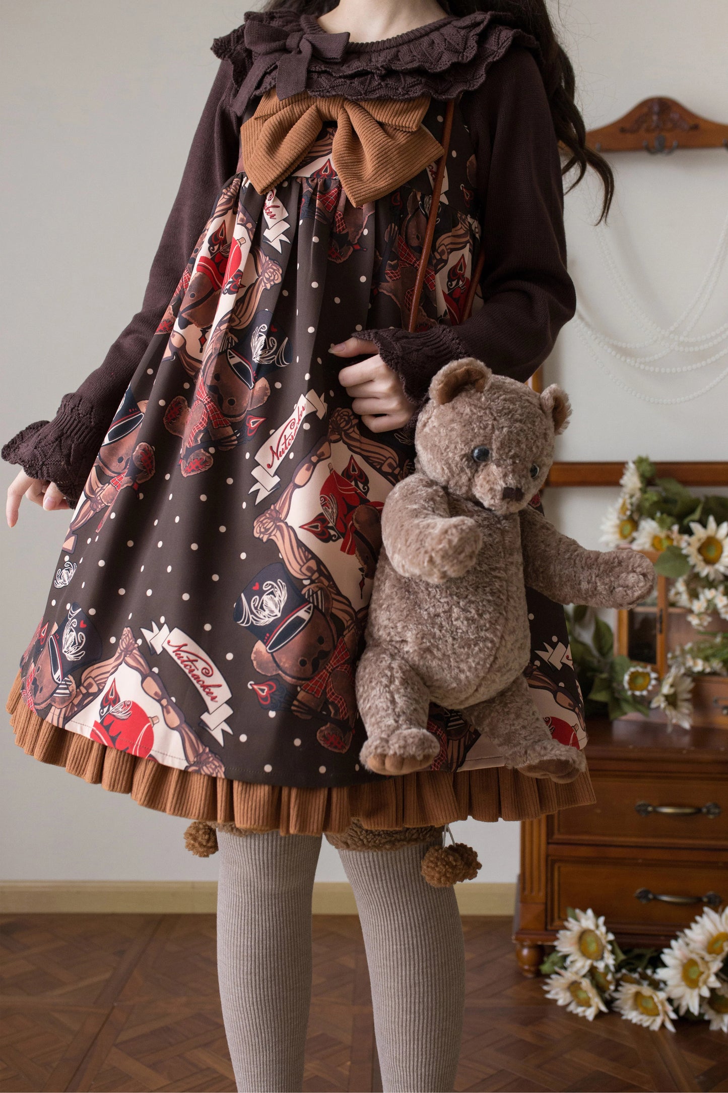 NANA フリルニットトップス【MIST】