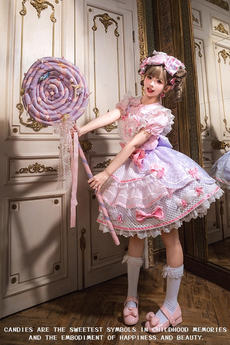 【受注予約~12/8】Candy Wrapper トップス・スカート【花与珍珠匣】