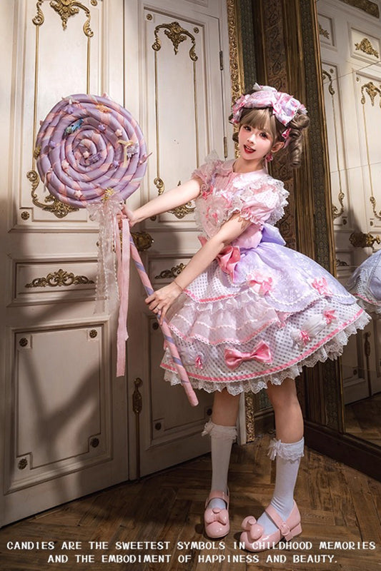 【受注予約~12/8】Candy Wrapper トップス・スカート【花与珍珠匣】