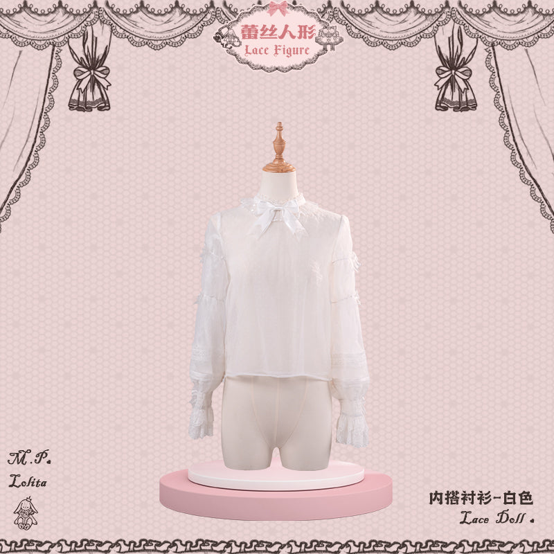 【受注予約~12/23】Race Doll ブラウス【花与珍珠匣】