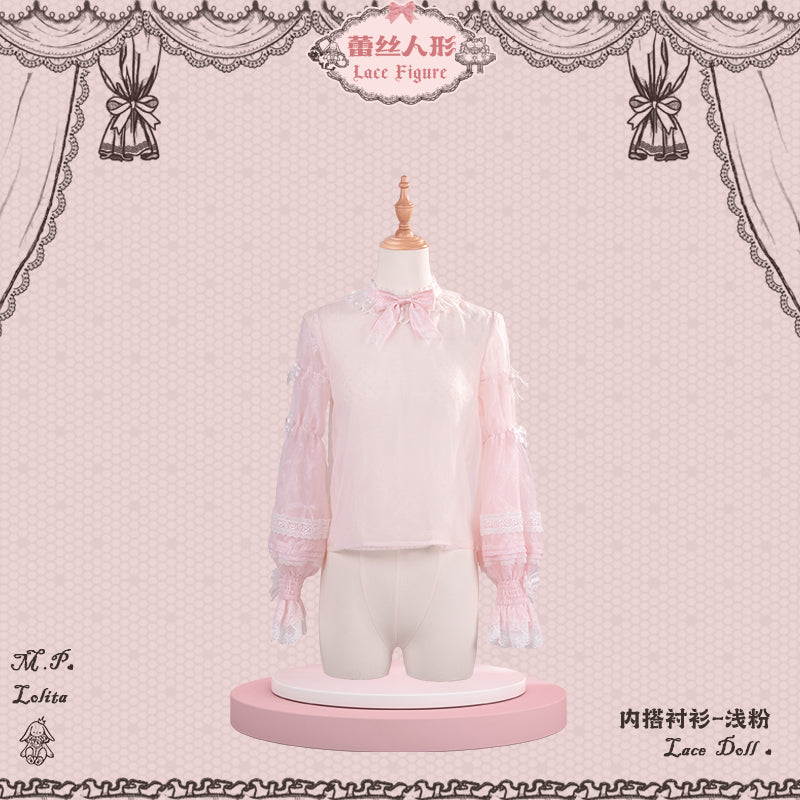 【受注予約~12/23】Race Doll ブラウス【花与珍珠匣】