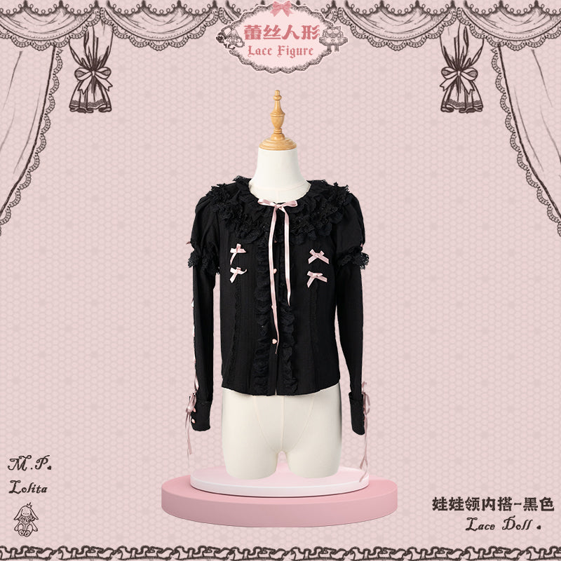 【受注予約~12/23】Race Doll ブラウス【花与珍珠匣】