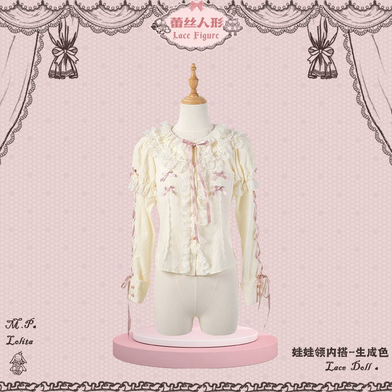 【受注予約~12/23】Race Doll ブラウス【花与珍珠匣】