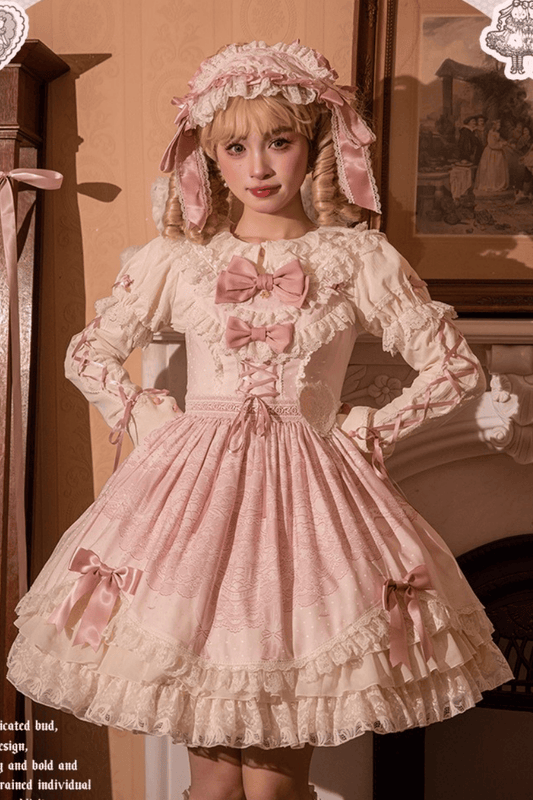 【受注予約~12/23】Race Doll ブラウス【花与珍珠匣】