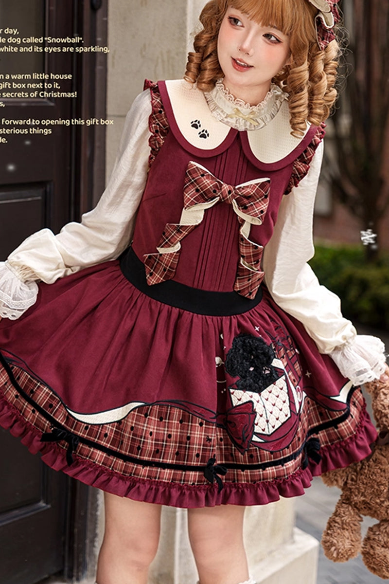 裾ファーリボントップス【B.DOLLY】