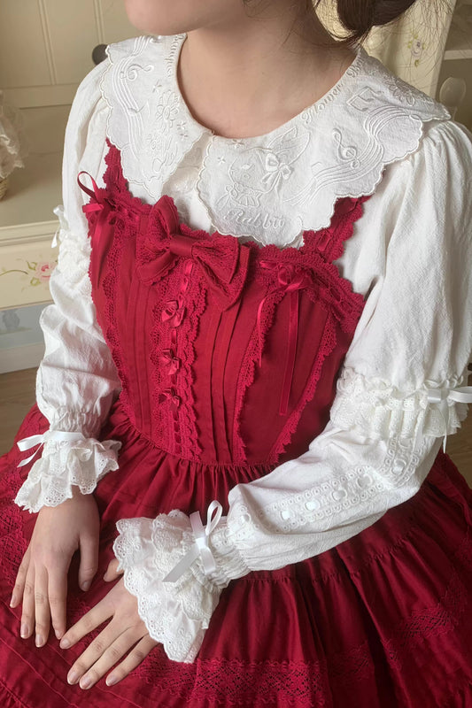 Spring Rabbit ブラウス【Flower Banquet】