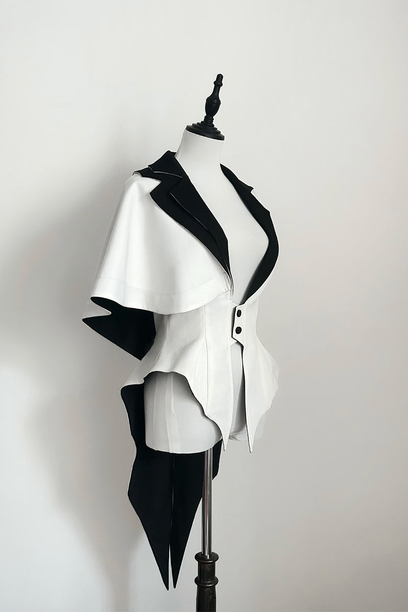 【受注予約~12/25】Scarlet Gift ケープ付きベスト【Danger Girl】