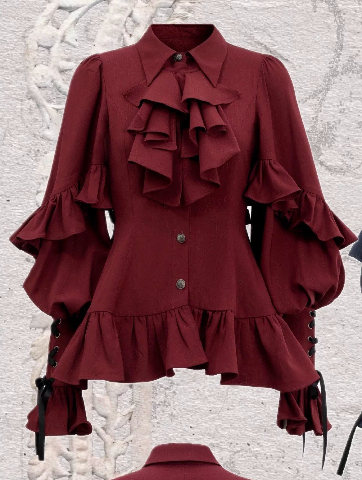 【受注予約~1/25】Duchess Ravenna ブラウス【Evegie】