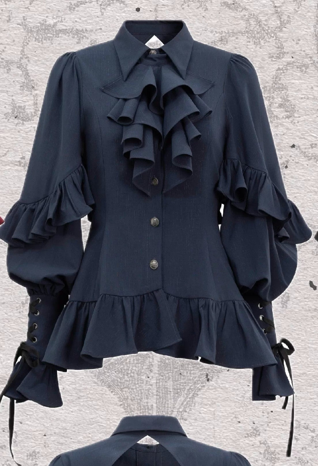 【受注予約~1/25】Duchess Ravenna ブラウス【Evegie】