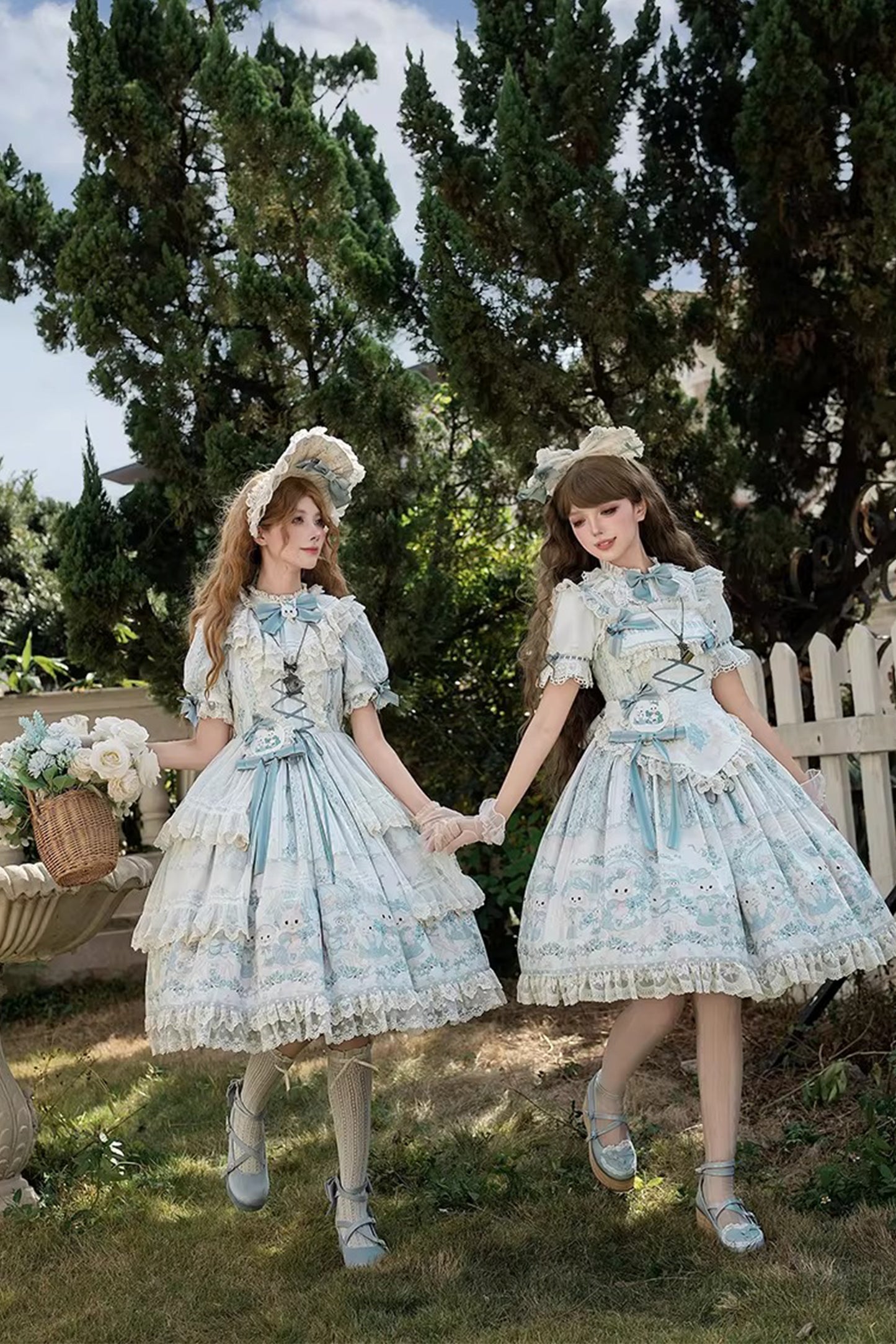 【受注予約~1/28】Retro Doll Garden ブラウス【南笙阁】