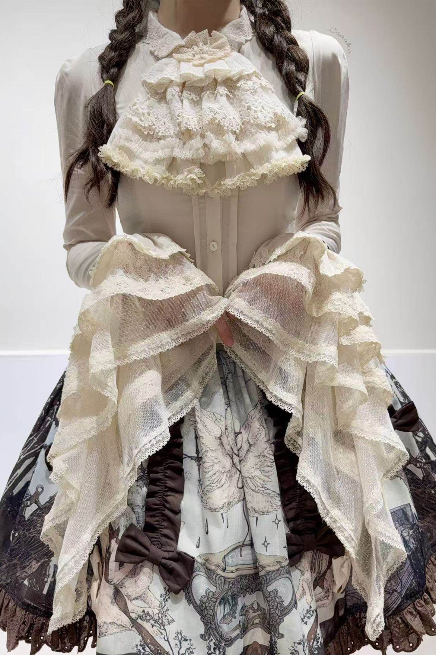 【受注予約~2/18】Symbiosis Doll ブラウス【黒眼窩診療室】