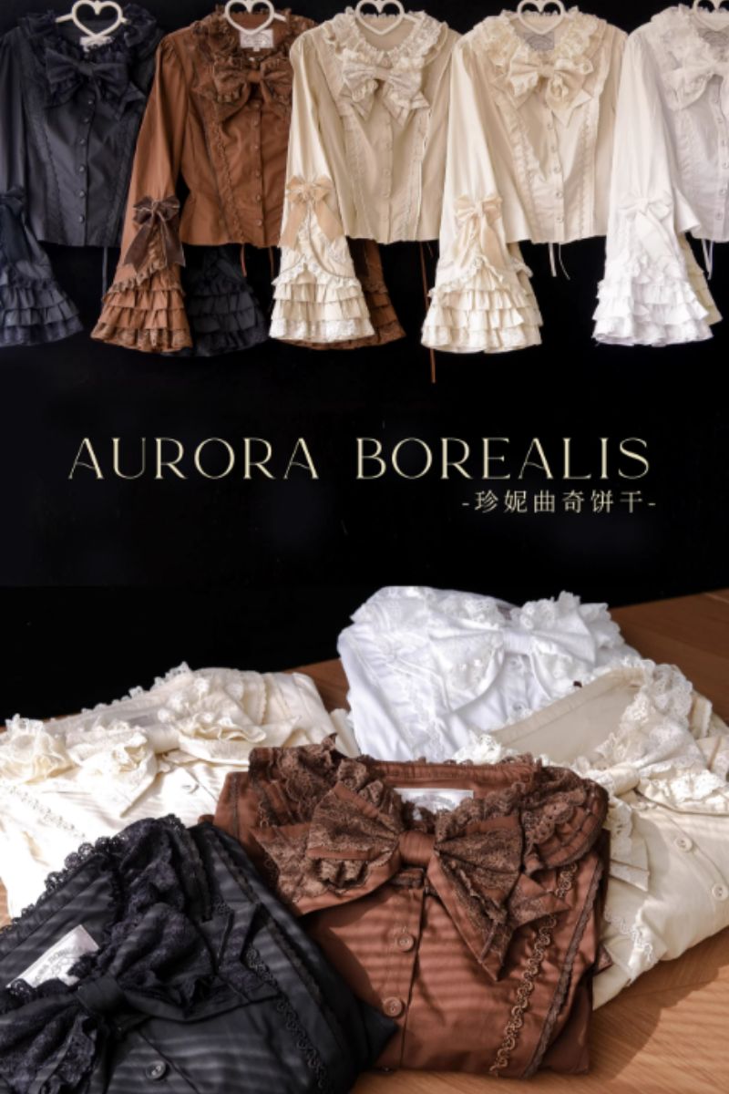 【受注予約~2/19】Jenny Cookies ブラウス【Aurora Borealis】