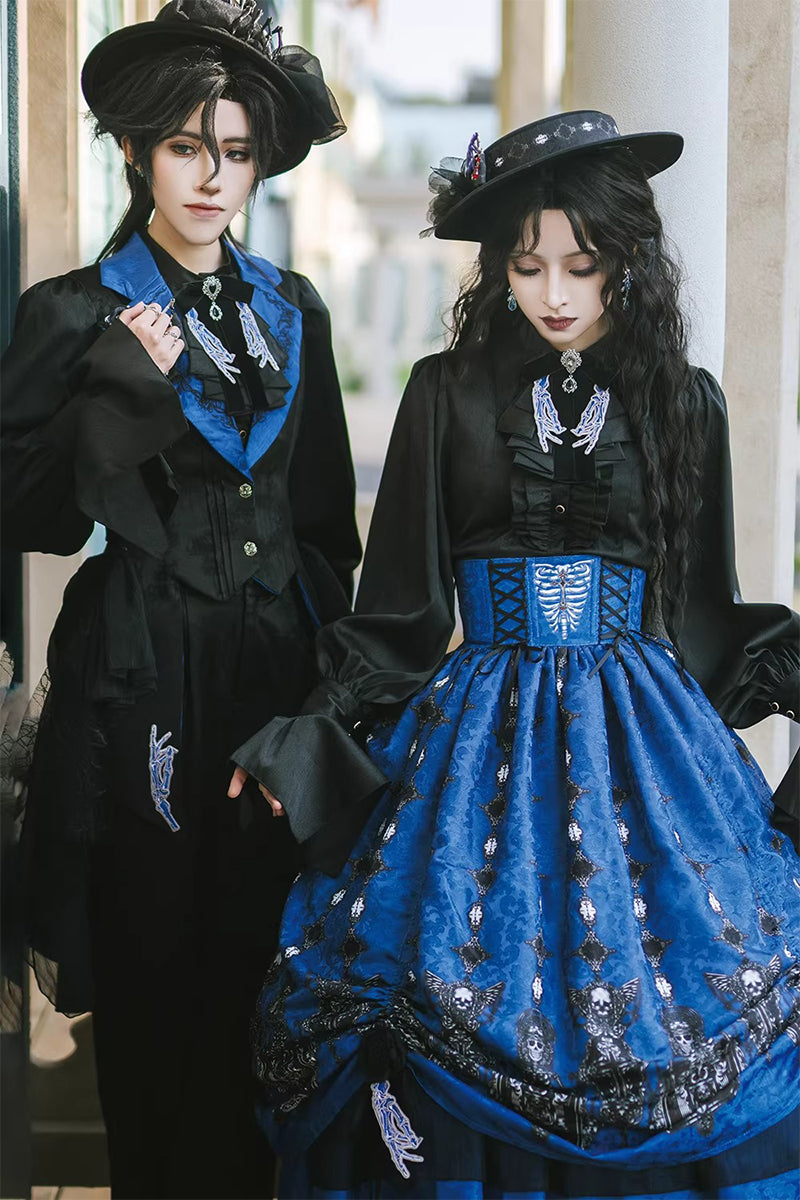 【受注予約~2/24】Returning on a Moonlit Night ブラウス【Miss Point】