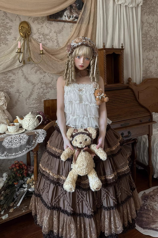 【受注予約~3/15】小熊日記 トップス【Aria】