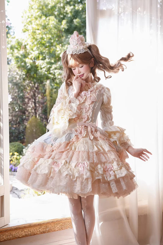 【受注予約~3/18】Strawberry Ribbon インナートップス【Dream Lolita】