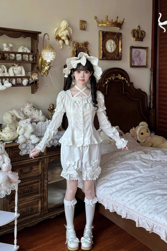 【受注予約~4/23】春日桃姫 ブラウス【Rose and Neverland】