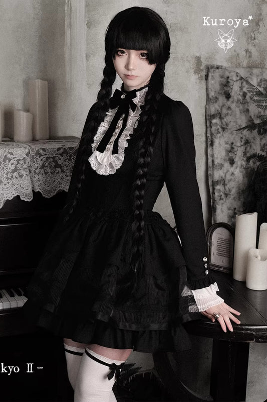 【受注予約~4/15】紙桔梗Ⅱ トップス・スカート【Kuroya】