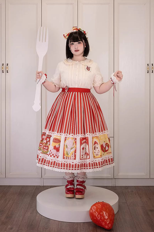 【受注予約~4/20】Assorted Mushrooms ブラウス【Miss Cube】