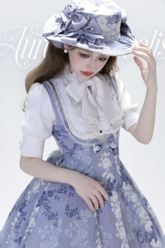 【受注予約~5/7】When the flowers to bloom ブラウス【Aurora Borealis】