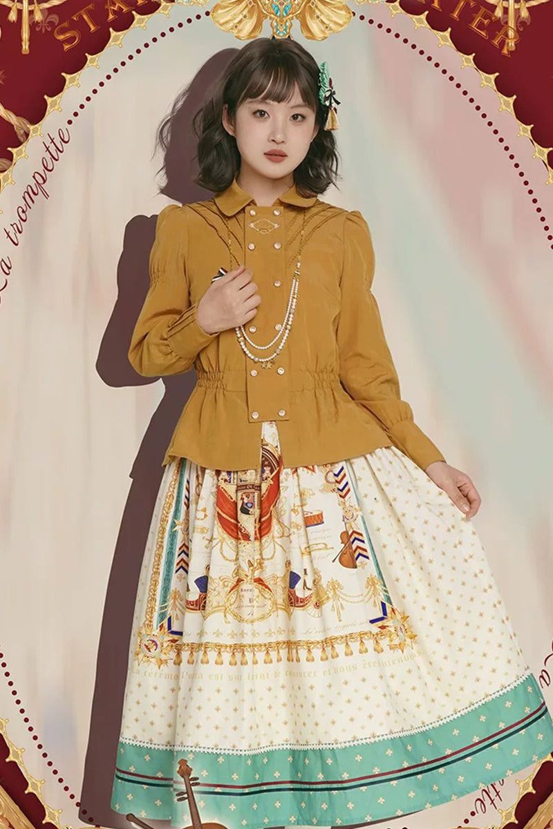 【受注予約~7/16】Starlit Opera House ブラウス【南十字宇宙洋服社】