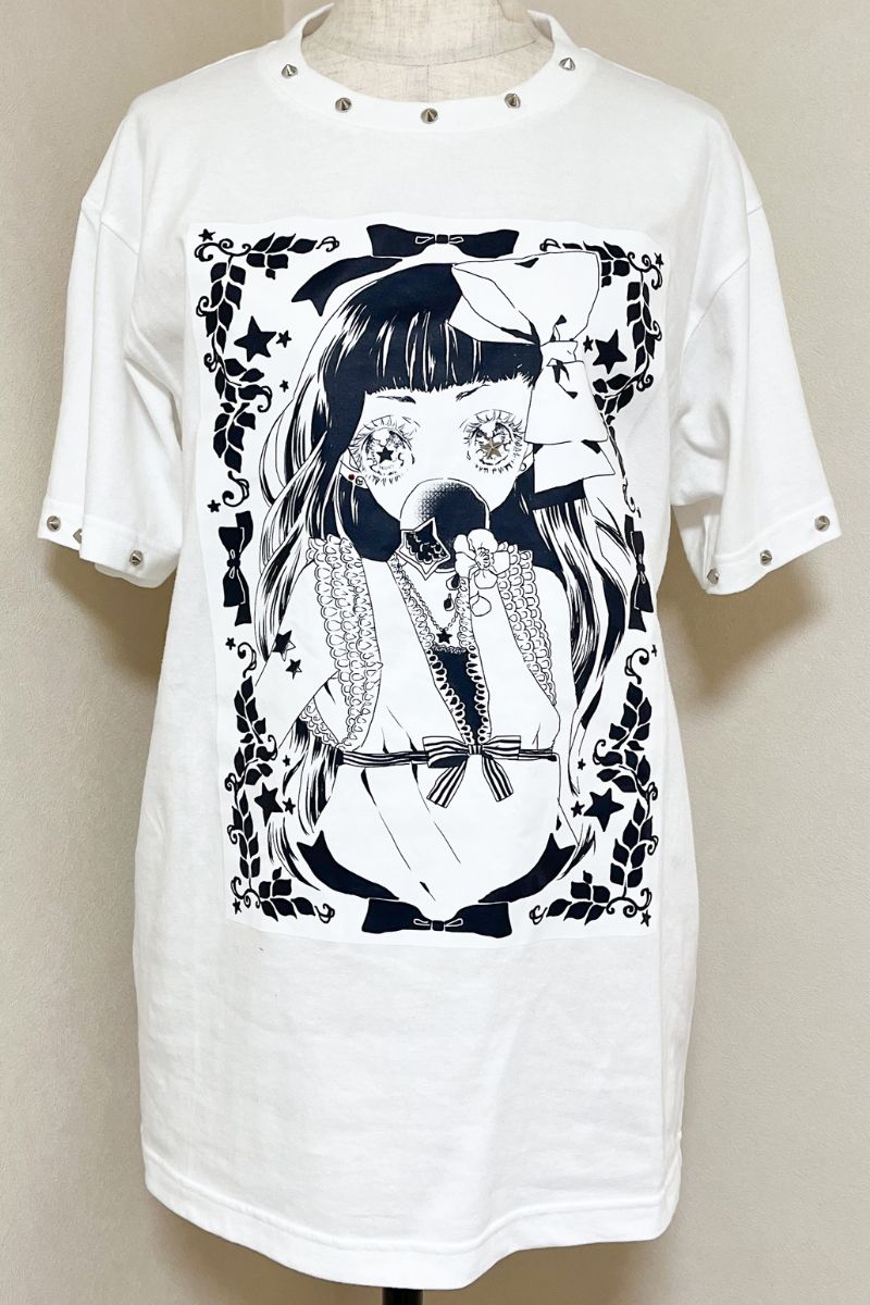 innocent star×烏美壱子コラボTシャツ〜柘榴の少女〜【innocent star×烏美壱子】