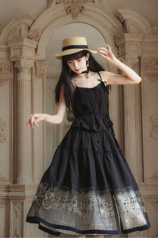 The Secret of the Black Lilies トップス・スカート【Cyan】