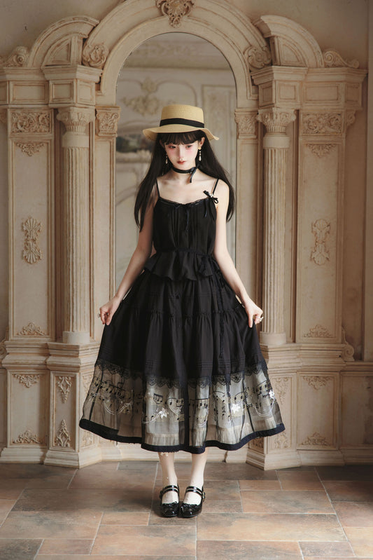 The Secret of the Black Lilies トップス・スカート【Cyan】