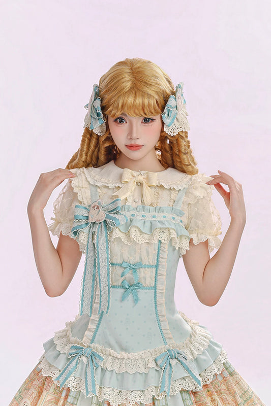 【受注予約~9/6】Fluffy Cat Castle ブラウス【Alice Girl】