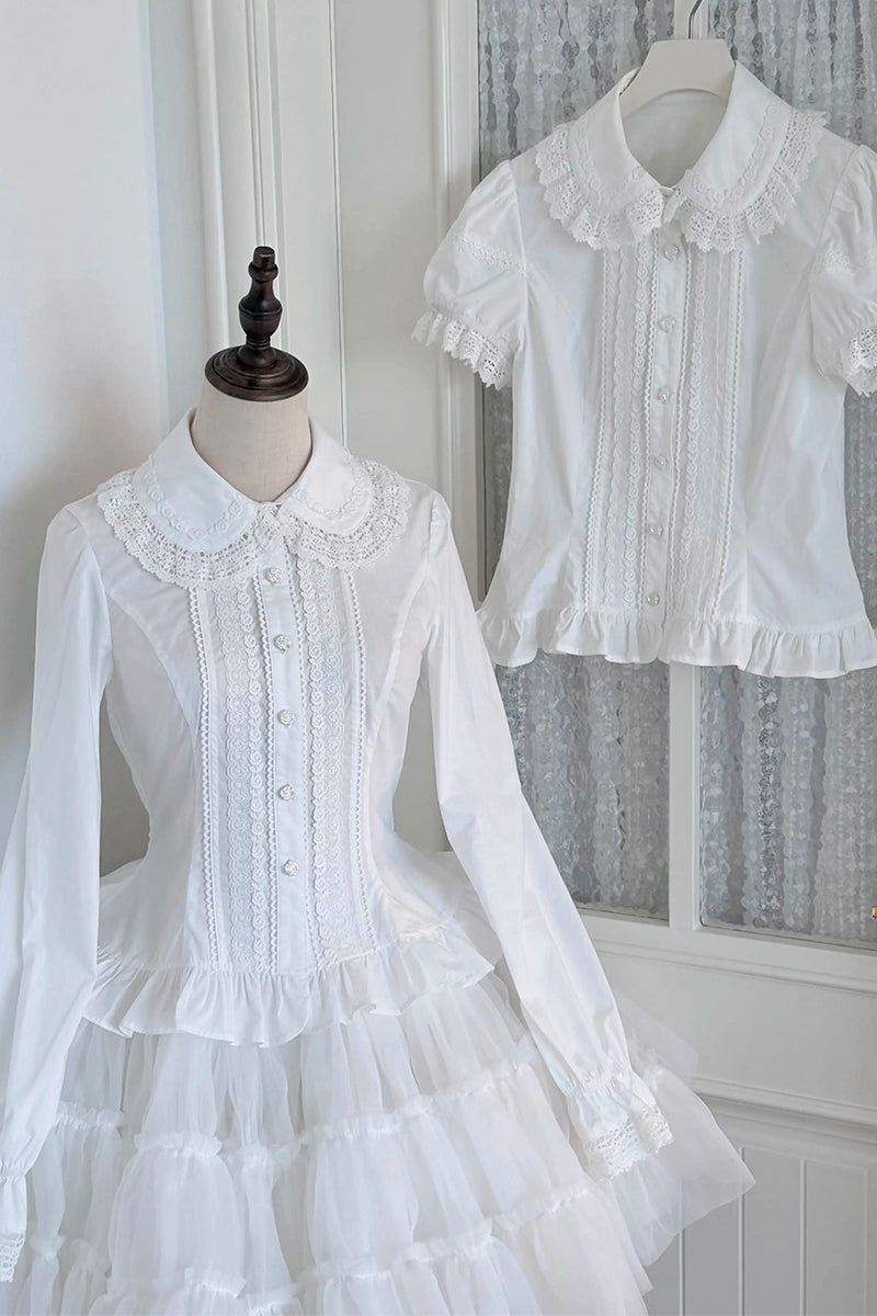 【受注予約~10/13】Pearl Doll ブラウス【Sheep Puff】