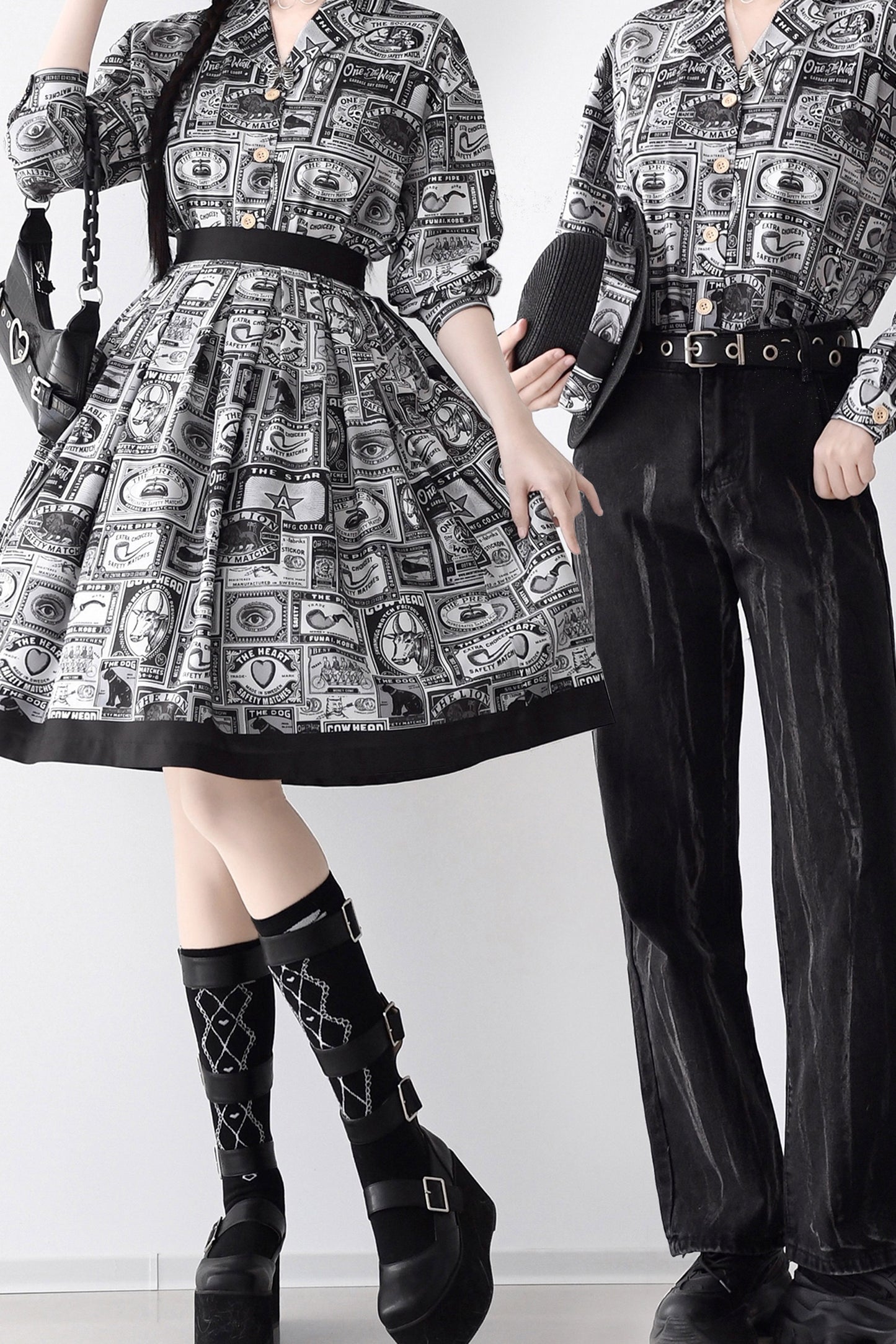 Antique Labels ブラウス【Miss Cube】